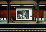 métro parisien Anastassia Bordeau Peintre